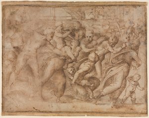 Kopie von Raphaels Massaker der Unschuldigen, nach 1510