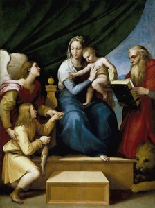Madonna mit dem Fisch von Raffaello Sanzio Raphael