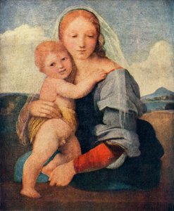 Die Madonna des Turms, 1509-1511, ca. 1912 von Raffaello Sanzio Raphael