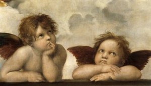 Die Sixtinische Madonna (Detail)