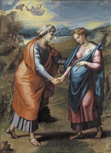 Die Heimsuchung, 1517 von Raffaello Sanzio Raphael