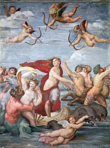 Triumph der Galatea, um 1512 von Raffaello Sanzio Raphael