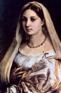 Frau mit Schleier La Donna Velata, 1512-1513 von Raffaello Sanzio Raphael