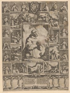 Leben des heiligen Franziskus von Assisi von Raffaello Schiaminossi (possibly)