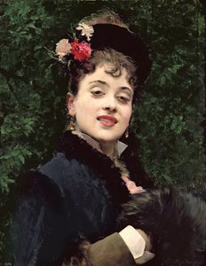 Aline Masson, das Modell des Künstlers