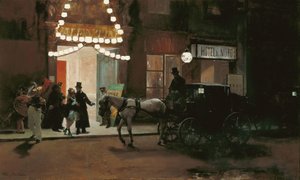 Verlassen des Maskenballs von Raimundo de Madrazo y Garreta