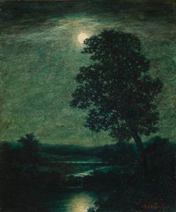 Mondschein 1883 von Ralph Albert Blakelock