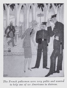 Illustration für "But Gentlemen Marry Brunettes" von Anita Loos