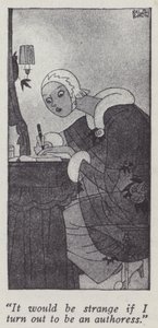 Illustration für Gentlemen Prefer Blondes von Anita Loos