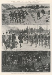 Der König und die Königin in den Highlands von Ralph Cleaver