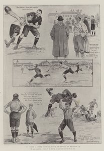 Das Nord-gegen-Süd-Fußballspiel in Bristol, am 15. Dezember von Ralph Cleaver