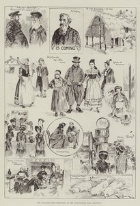 Die Heilsarmeeaustellung in der Agricultural Hall, Islington