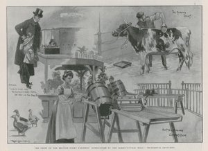 Die Ausstellung der British Dairy Farmers