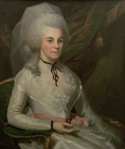Porträt von Elizabeth Schuyler Hamilton, Ehefrau von Alexander Hamilton (1757-1804)