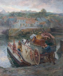 Überquerung der Hylton-Fähre, 1912