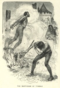 Das Martyrium von Tyndale (Gravur)