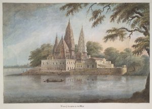 Der Tempelkomplex am Rajghat Sangam von Ram Sita