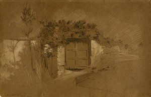 Tür und Wand von Ramon Martí i Alsina