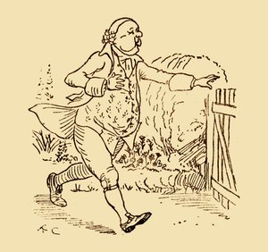 John Gilpins Freund, 1878, um 1918 von Randolph Caldecott