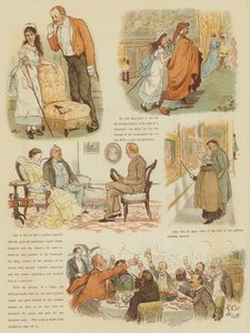Mr. Oakballs Winter in Florenz von Randolph Caldecott