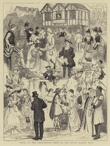 Notizen bei der Shaksperian Show in der Royal Albert Hall von Randolph Caldecott