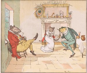 Bitte, Herr Frosch, singen Sie uns ein Lied von Randolph Caldecott