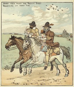 Die Kinder im Wald von Randolph Caldecott