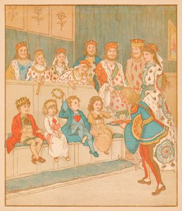 Der Bube der Herzen brachte diese Törtchen zurück, 1880
