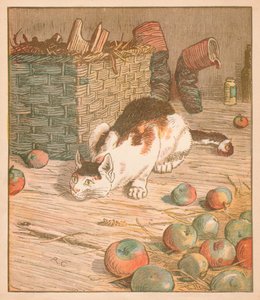 Die Katze, die die Ratte fraß, die das Malz fraß... von Randolph Caldecott