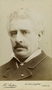 Porträt des Komponisten Olivier Métra 1830-1889, ca. 1870 von Raoul Autin