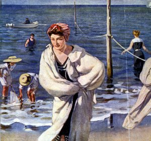 Am Wasser, Illustration von Raoul du Gardier