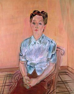 Berthe in einer Satinbluse von Raoul Dufy
