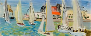 Boote in Le Havre