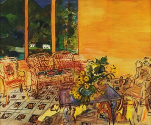 Innenraum, Vernet les Bains von Raoul Dufy