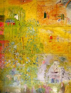 La Fee Electricite (Detail) von Raoul Dufy