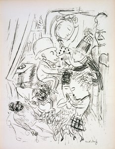 Le Boeuf sur le Toit oder The Nothing Doing Bar, Darius Milhaud Instrumentalmusik von Raoul Dufy