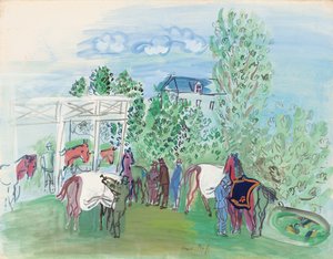 Pferdekoppel von Raoul Dufy