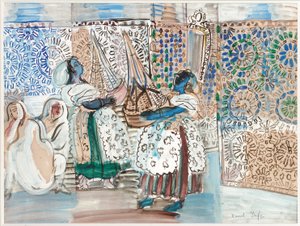 Empfang beim Pascha von Marrakesch von Raoul Dufy