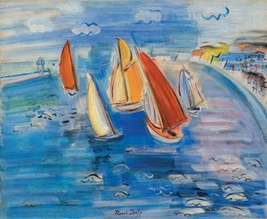 Regatten bei Sainte-Adresse