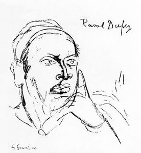 Remy de Gourmont von Raoul Dufy