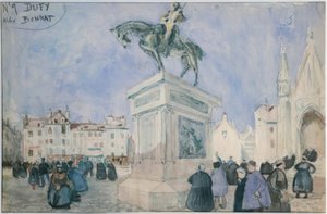 Platz in Falaise