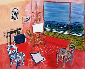 Atelier in Vence von Raoul Dufy