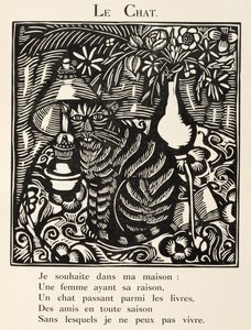 Die Katze, Illustration aus 