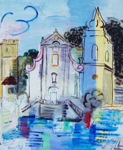 Die Kirche von Taormina von Raoul Dufy
