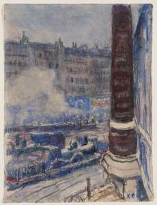 Der Bahnhof Saint-Lazare, um 1903 von Raoul Dufy