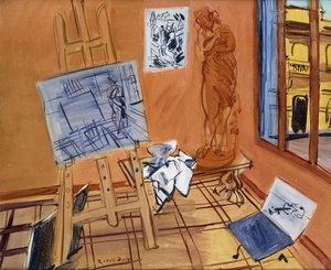 Das Atelier in der Rue Jeanne d
