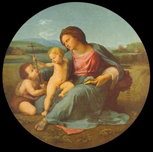 quadro - La Madonna della Seggiola - Giacomo D'anna | ® APS