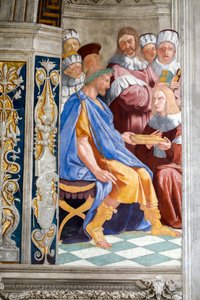 Fresko der Gerechtigkeit, (Detail)