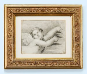 Kopf eines Putto von after Raphael