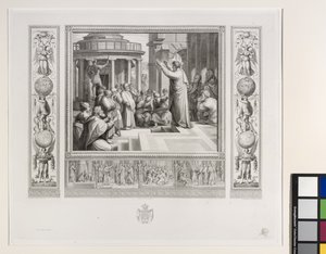St. Paulus predigt auf dem Areopag von Raphael (1483 1520) (after)